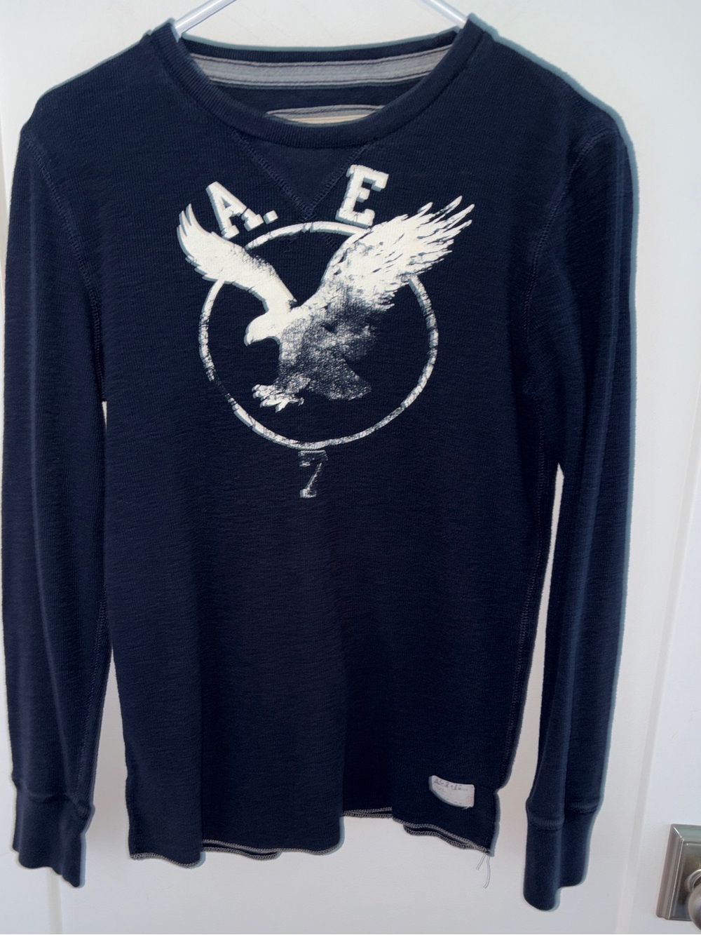 vintage NWOT American Eagle graphic thermal tee men's sz S